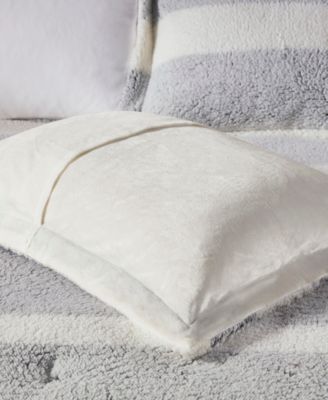 Hollis Sherpa 3-Piece Comforter Set, King/California King