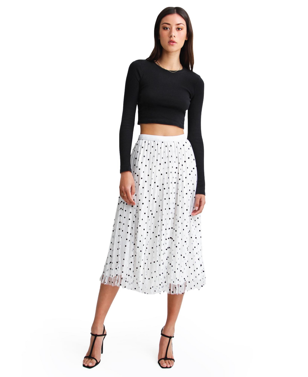 Women's Mixed Feeling Reversible Skirt - White
