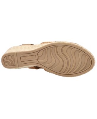 Women's Taffy Buckle Slingback Espadrille Wedges