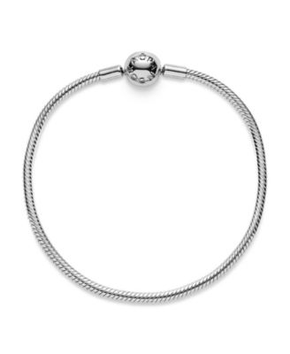 Moments Sterling Silver Snake Chain Bracelet