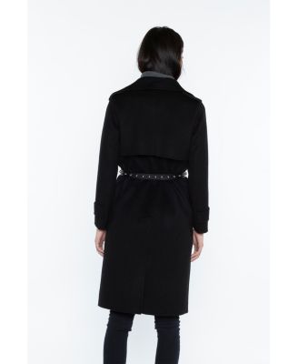 Women's Cashmere Wool Double-faced Overcoat