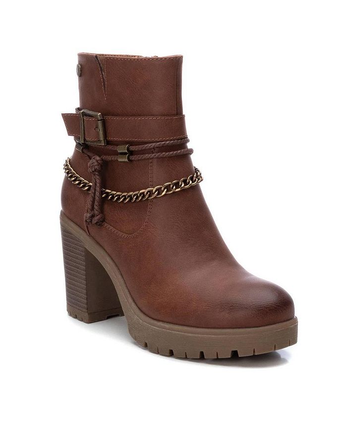 Xti - Women's Side Zipper Booties main image 1