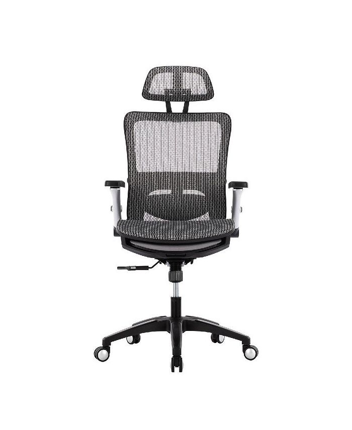 COLAMY Executive Mesh Back Office Chair with Footrest Macy's