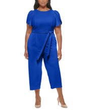 Calvin klein top jumpsuit blue