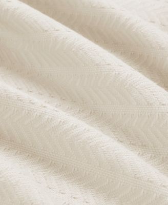 100% Egyptian Cotton Blanket, Twin, Exclusively at Macy’s