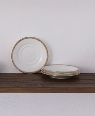 Haku Set of 4 Saucers, 6"