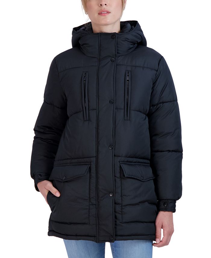 Macy's junior puffer coats sales