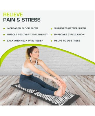 Full Body Acupressure Mat and Pillow Set