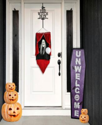 28" Animated Halloween Sound Activated Fortune Teller