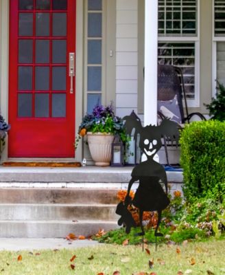 38" Halloween Scary Girl Garden Stake