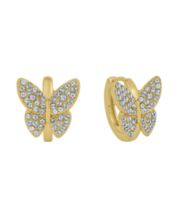 Macys butterfly clearance earrings