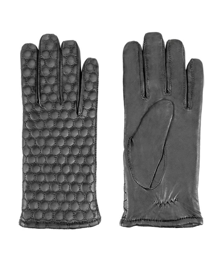 GII Women s Glace Leather Gloves with Wool Blend Lining Macy s