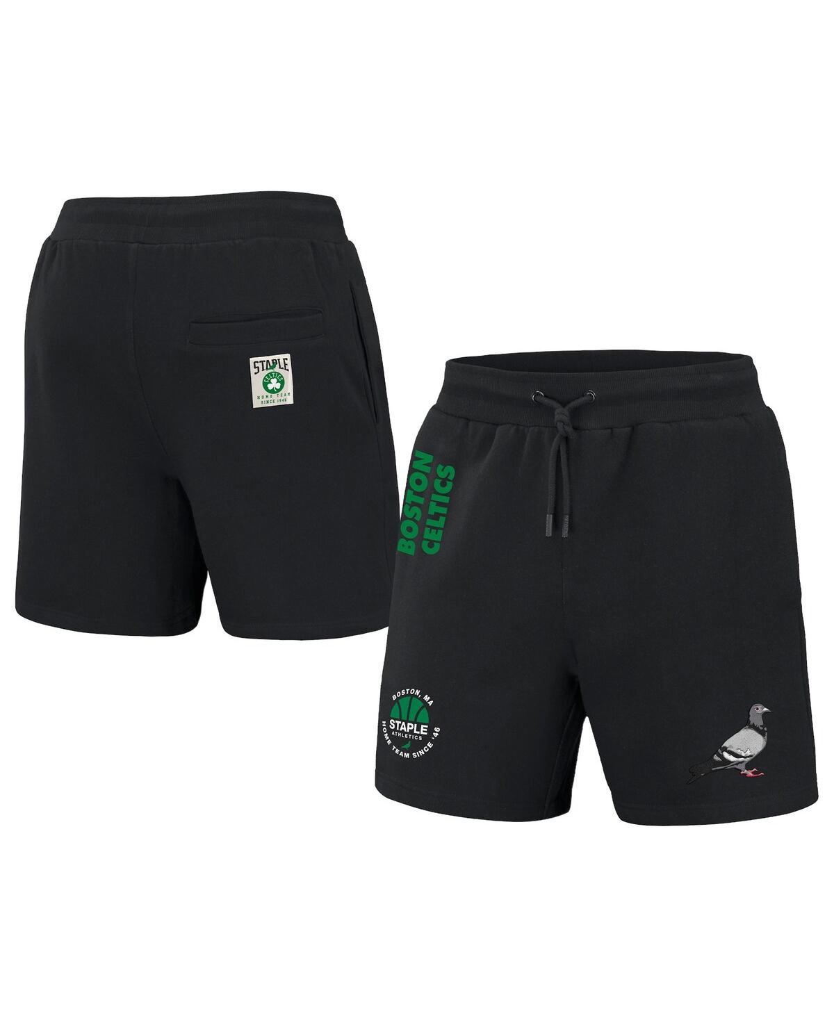 Men's Nba x Staple Black Boston Celtics Home Team Shorts - Black