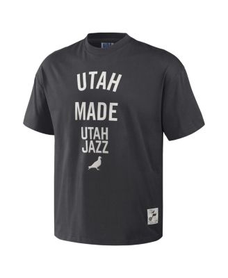 Men's NBA x Anthracite Utah Jazz Heavyweight Oversized T-shirt
