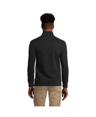 Big & Tall Bedford Rib Quarter Zip Sweater