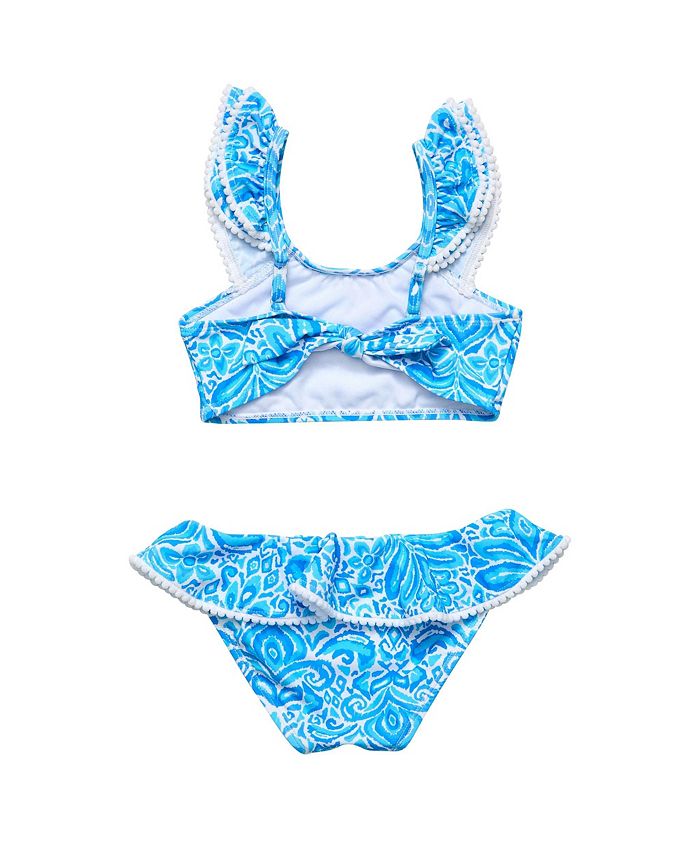 KIDS FRILL CROP BIKINI 4-10 REIGN SUPREME main image 1
