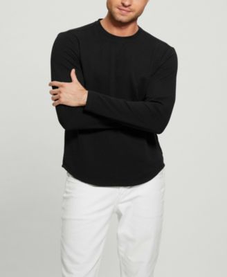 Men's Textured Long-Sleeve T-Shirt
