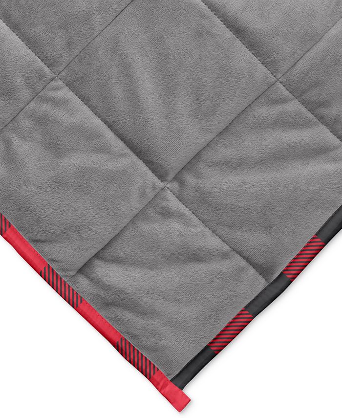 Ella Jayne 15lb Reversible AntiAnxiety Weighted Blanket Macy's
