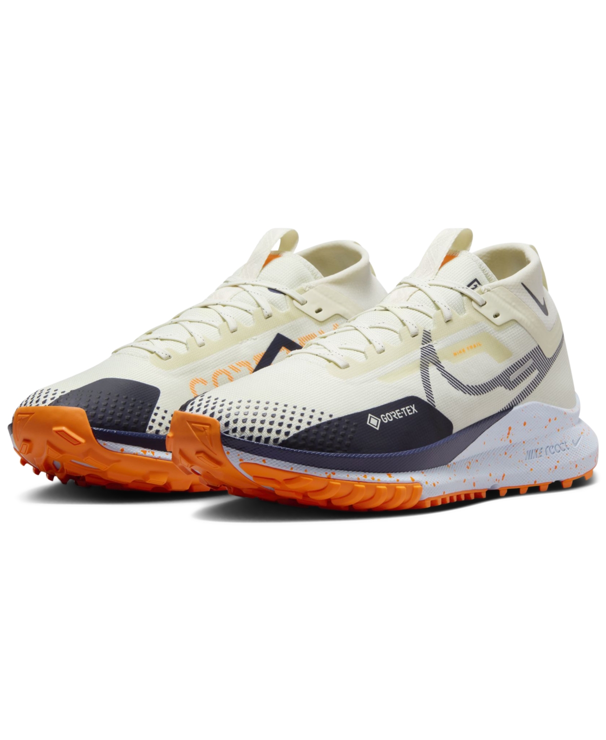 NIKE MEN'S REACT PEGASUS TRAIL 4 GORE-TEX WATER-RESISTANT TRAIL RUNNING SNEAKERS FROM FINISH LINE