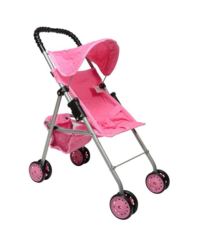 The New York Doll Collection My First Doll Stroller - Pink