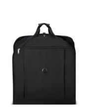 WallyBags 42 Premium Travel Garment Bag with Shoulder Strap & Pockets, Black