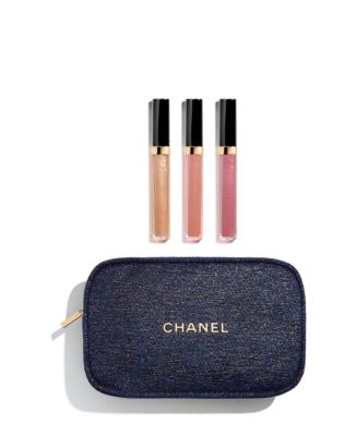 リップグロス CHANEL ALWAYS BRILLIANT LIPGLOSS TRIO CHANEL ALWAYS BRILLIANT Lipgloss Set - Macy's