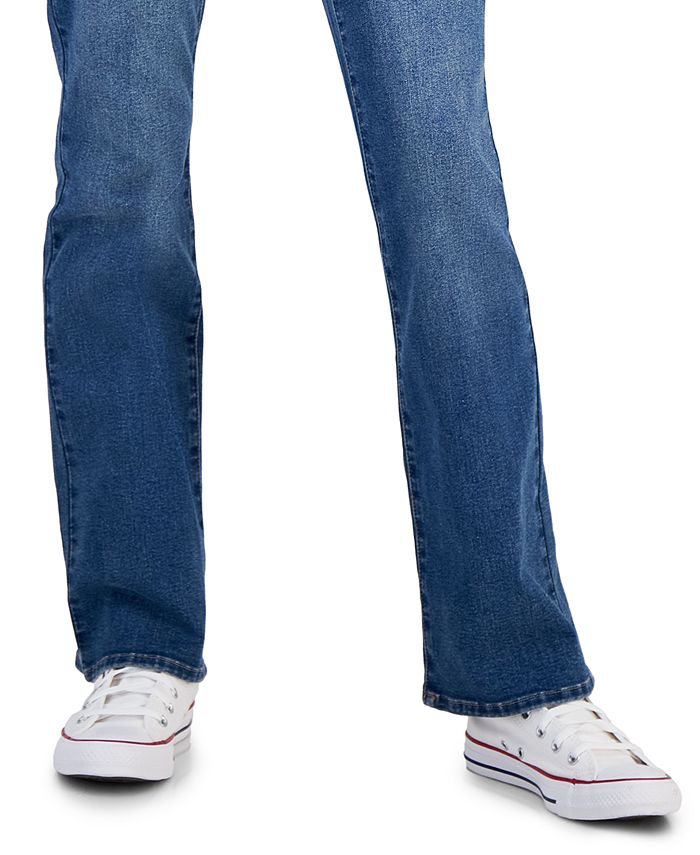 Dollhouse Juniors' MidRise Belted Bootcut Jeans Macy's