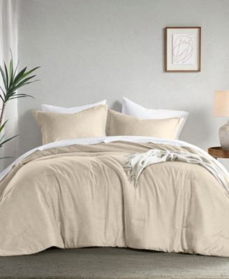 Camden Chambray Print 3-Pc. Comforter Set, Full/Queen