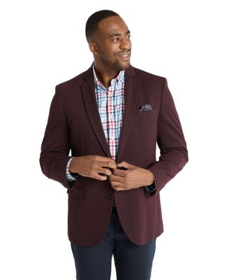Johnny Bigg Big Tall Johnny g Milton Textured Stretch Blazer