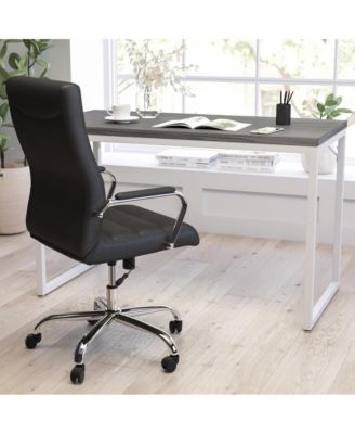 Berlin Computer Desk With Open Metal Frame