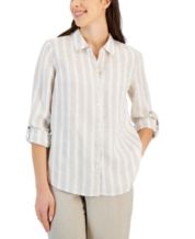Macys womens on sale tops petite