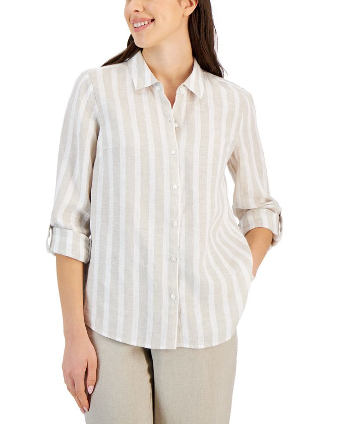 Macys petite charter club tops on sale