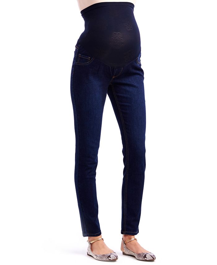 Jessica Simpson Maternity Petite Skinny Jeans, Dark Wash & Reviews ...