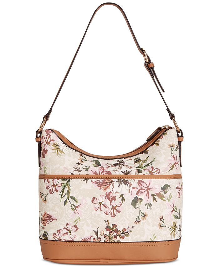 Giani Bernini Floral Hobo Bag, Created for Macy's - Macy's
