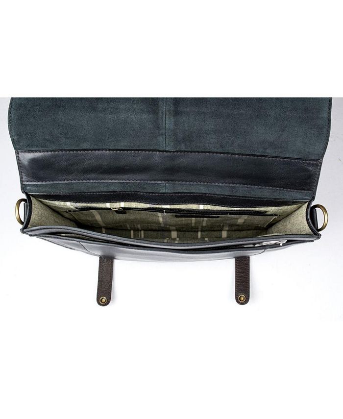 Hidesign Eton Slim Leather 15" Laptop Compatible Briefcase & Laptop Bag