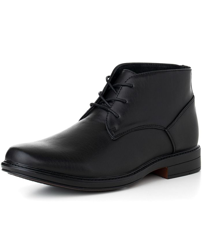 Alpine Swiss Men's Ankle Boots Dressy Casual Leather Lined Dress Shoes ...