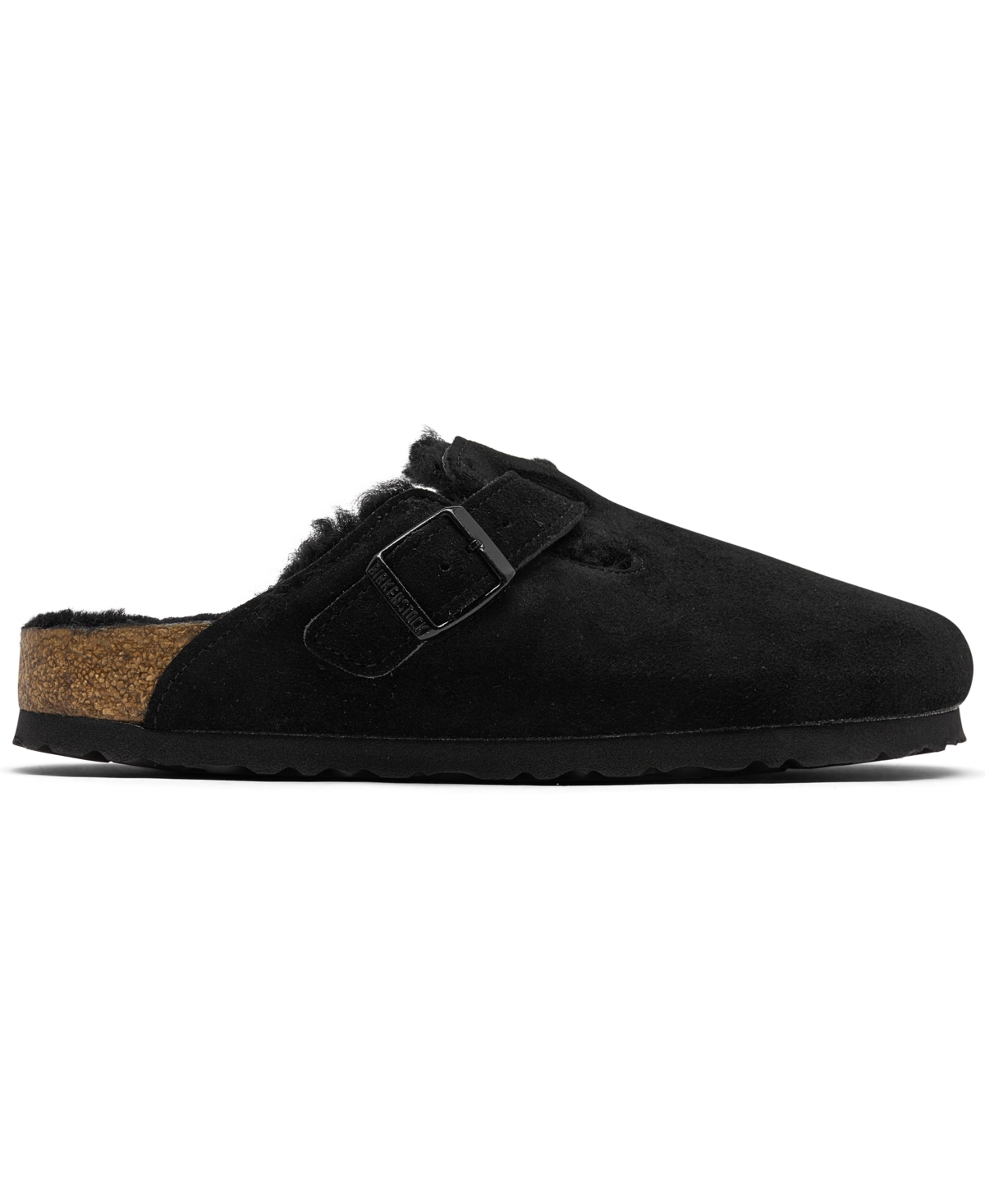 Birkenstock Women's Boston Shearling Suede Leather Clogs from Finish Line