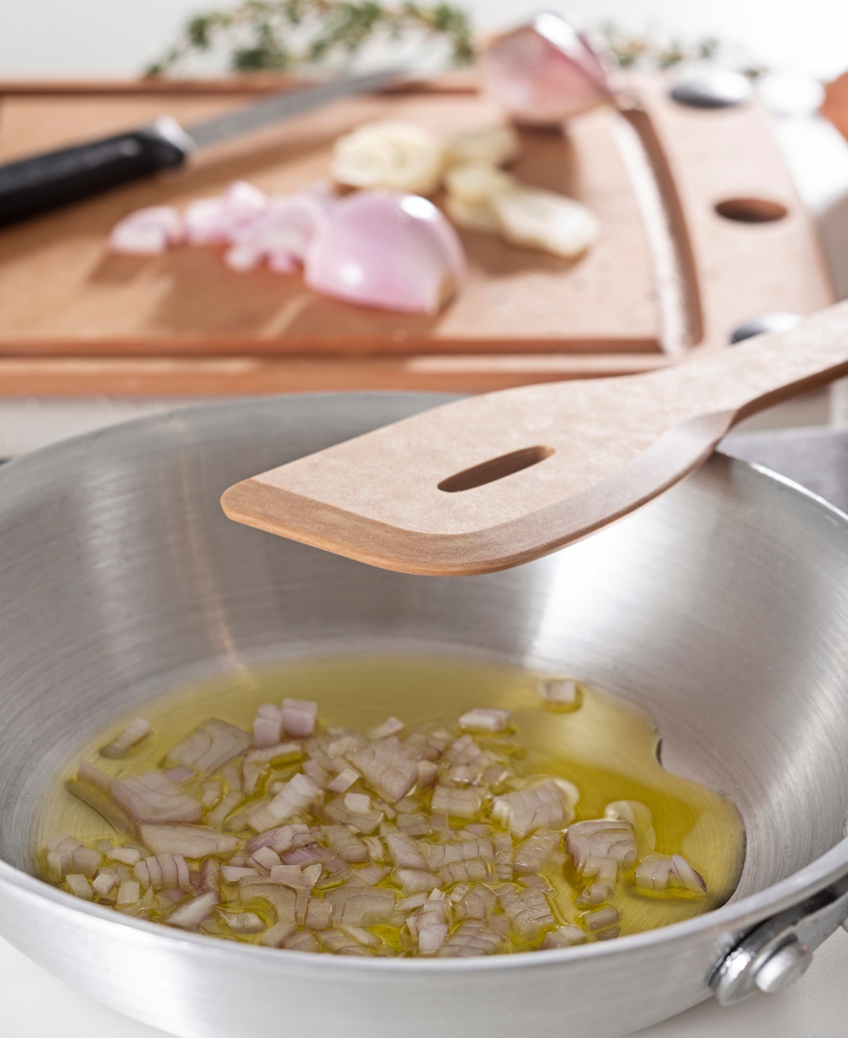 Epicurean Kitchen Series Utensil, Saute Toole 12.8" In Natural