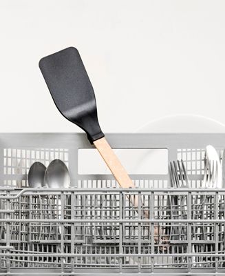 Gourmet Series Med Nylon Turner with Black Head Handle 14.5"