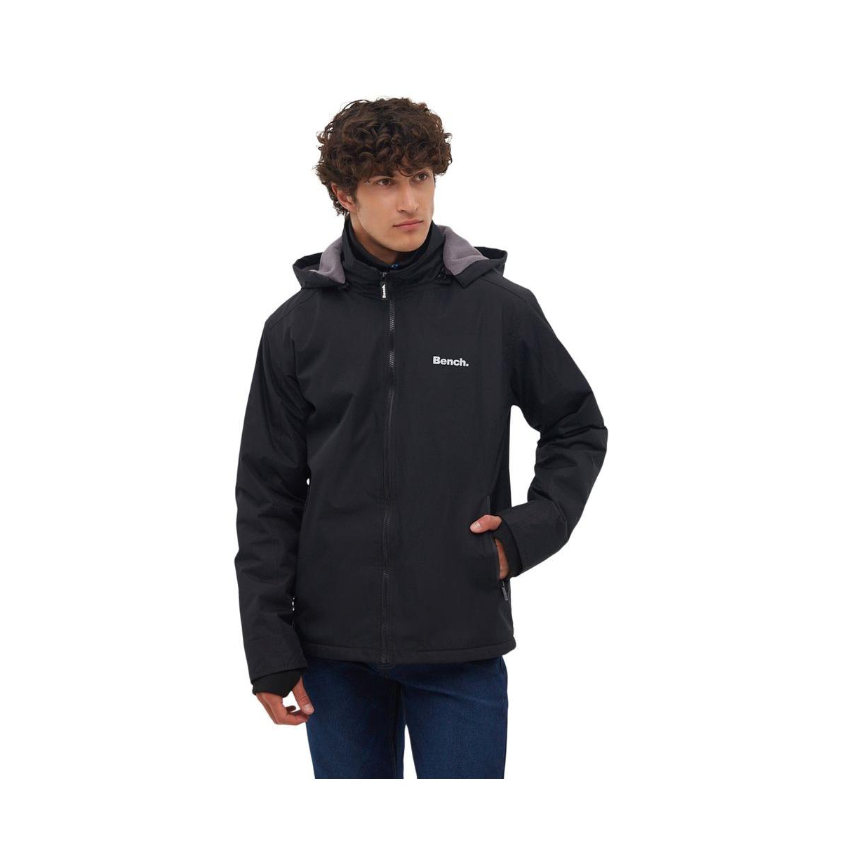 Men's Hawn Double-Faced Ripstop Hooded Bomber Jacket - Dk navy