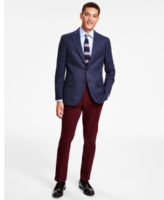 Tommy Hilfiger Men's Modern-Fit Pattern Sport Coats - Navy
