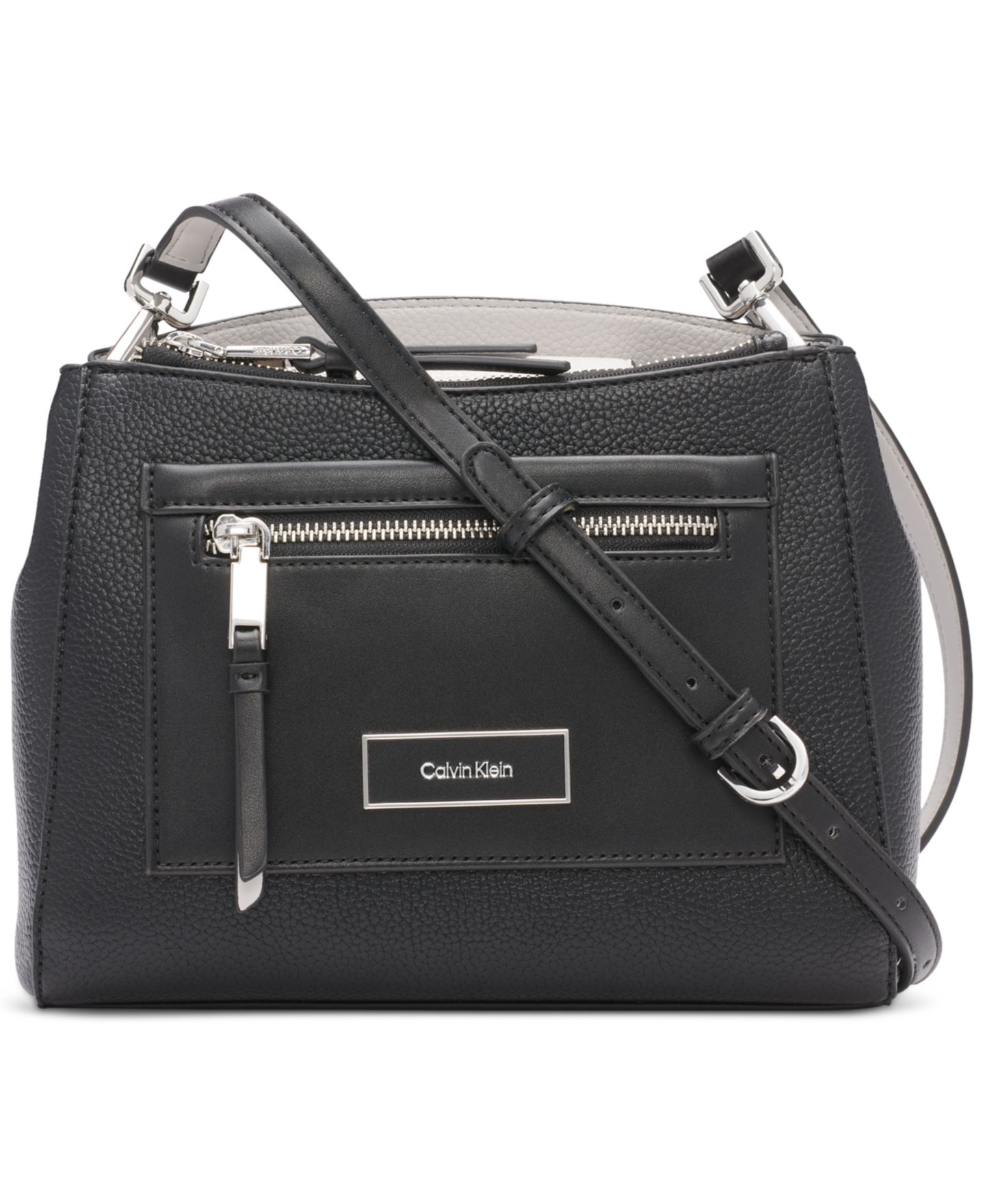 Женская сумка Calvin Klein Hadley Adjustable Crossbody, цвет: Чёрный — фото 1
