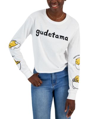 Love Tribe - Juniors' Gudetama Graphic Print Long-Sleeve T-Shirt