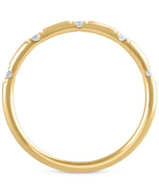 IGI Certified Diamond Narrow Band (1/20 ct. t.w.) in 14k Gold