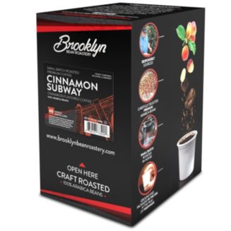 Brooklyn Beans Roastery Brooklyn Bean, Flavored Cinnamon Coffee Pods ...