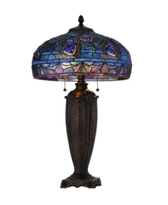 26" Height Metal and Resin Table Lamp