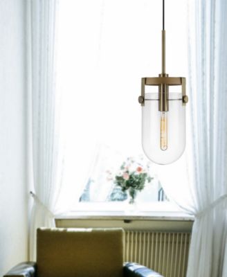 Stovall 1 Light 21" Height Metal Pendant