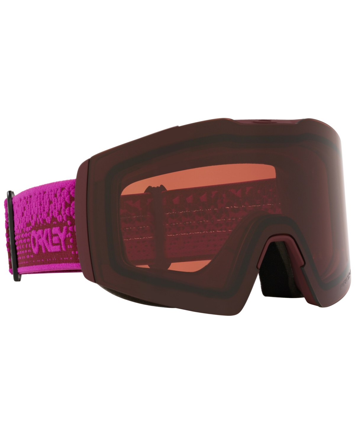 Oakley Unisex Sunglass Oo7099 Fall Line L Snow Goggles In Prizm Snow Garnet