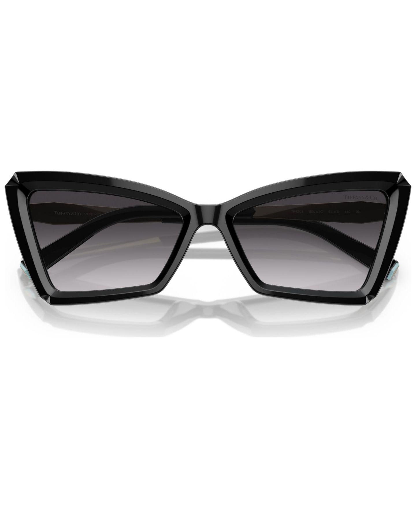 Женские солнцезащитные очки Tiffany & Co. Sunglasses, Gradient TF4203, цвет: Чёрный — фото 5