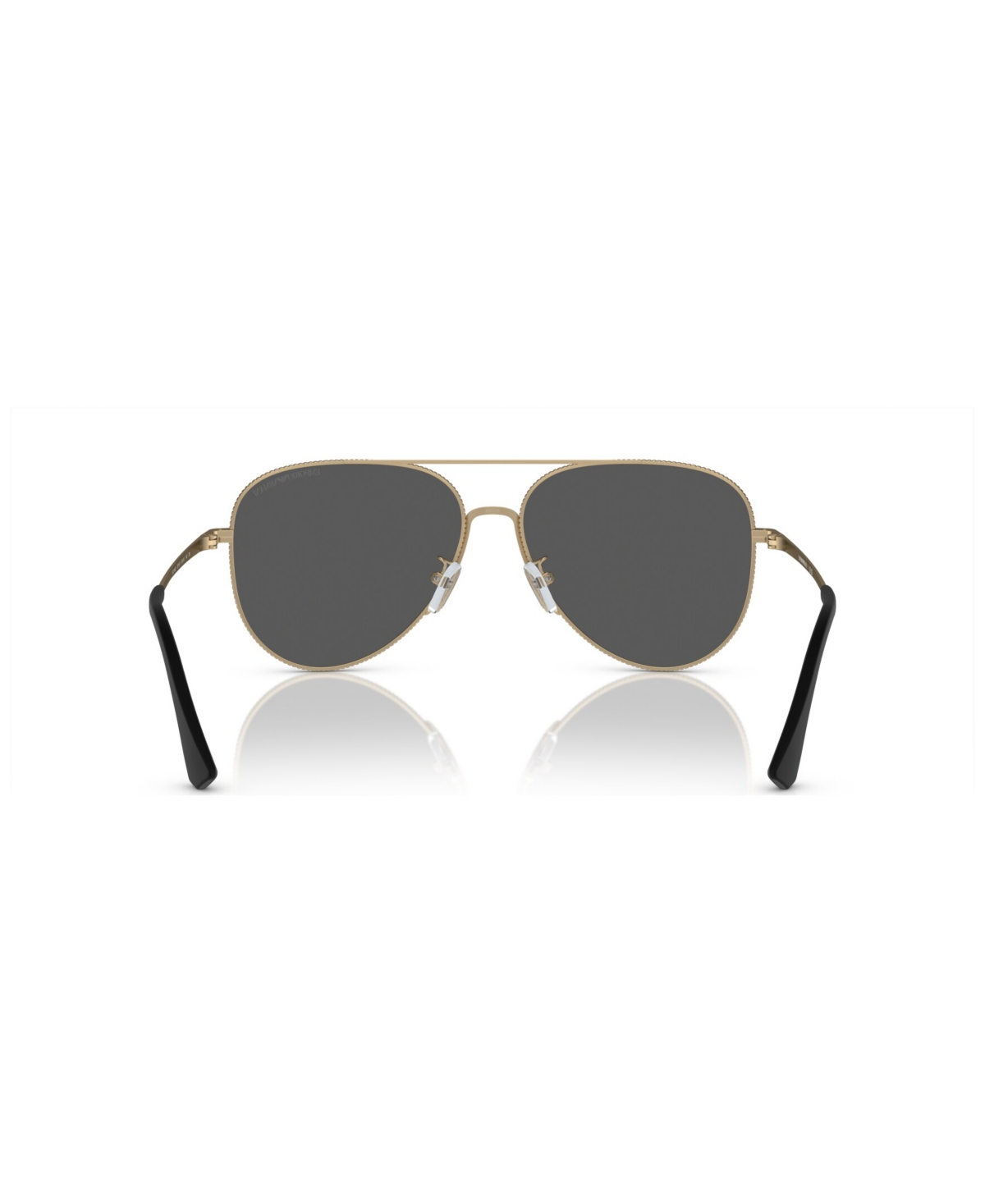 Shop Emporio Armani Men's Sunglasses, Ea2149d In Matte Pale Gold